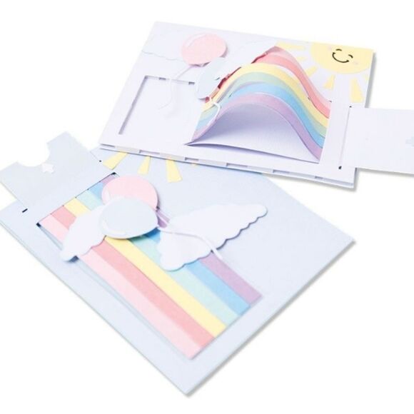 Sizzix Thinlits Die Set 13PK - Rainbow Slider Card - Picture 1 of 2